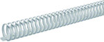 VK flex 40 comb duct, 500 mm long, gray